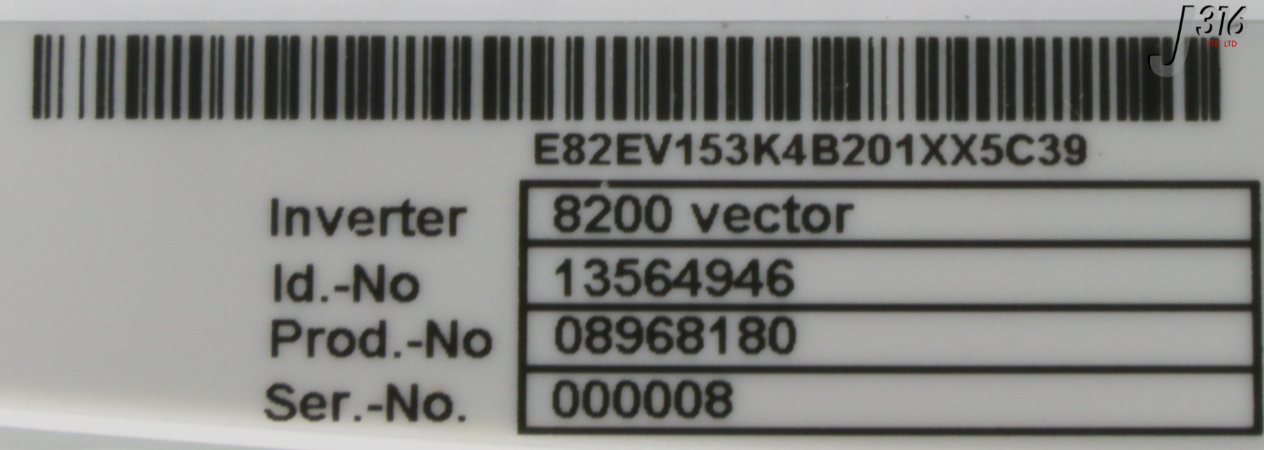33751 LENZE GLOBAL DRIVE, 8200 VECTOR, 0-400/500V (NEW